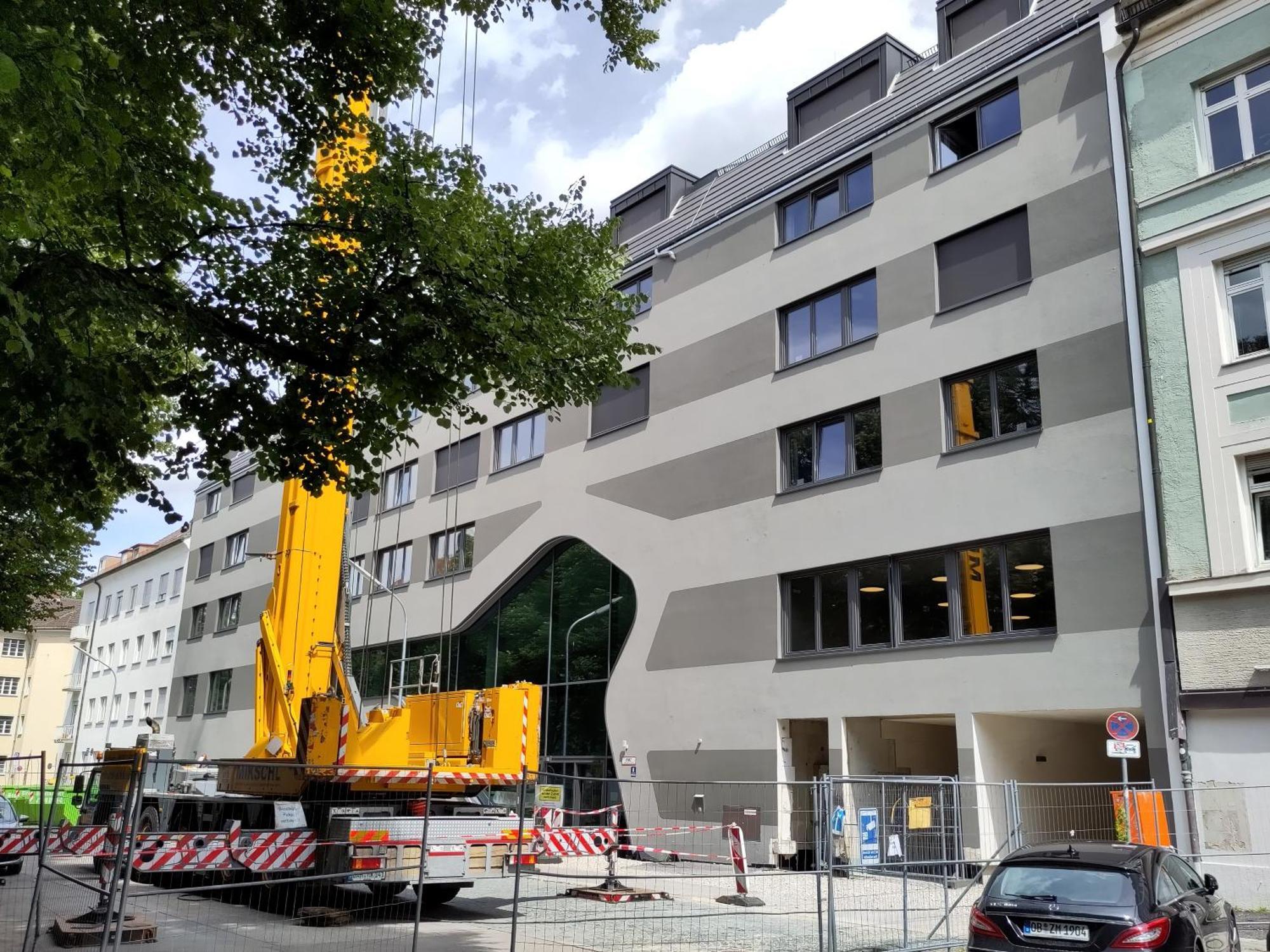 Jugendherberge Muenchen City Buitenkant foto
